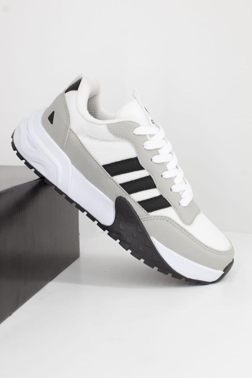 Adidas Retro Runner — Cinza